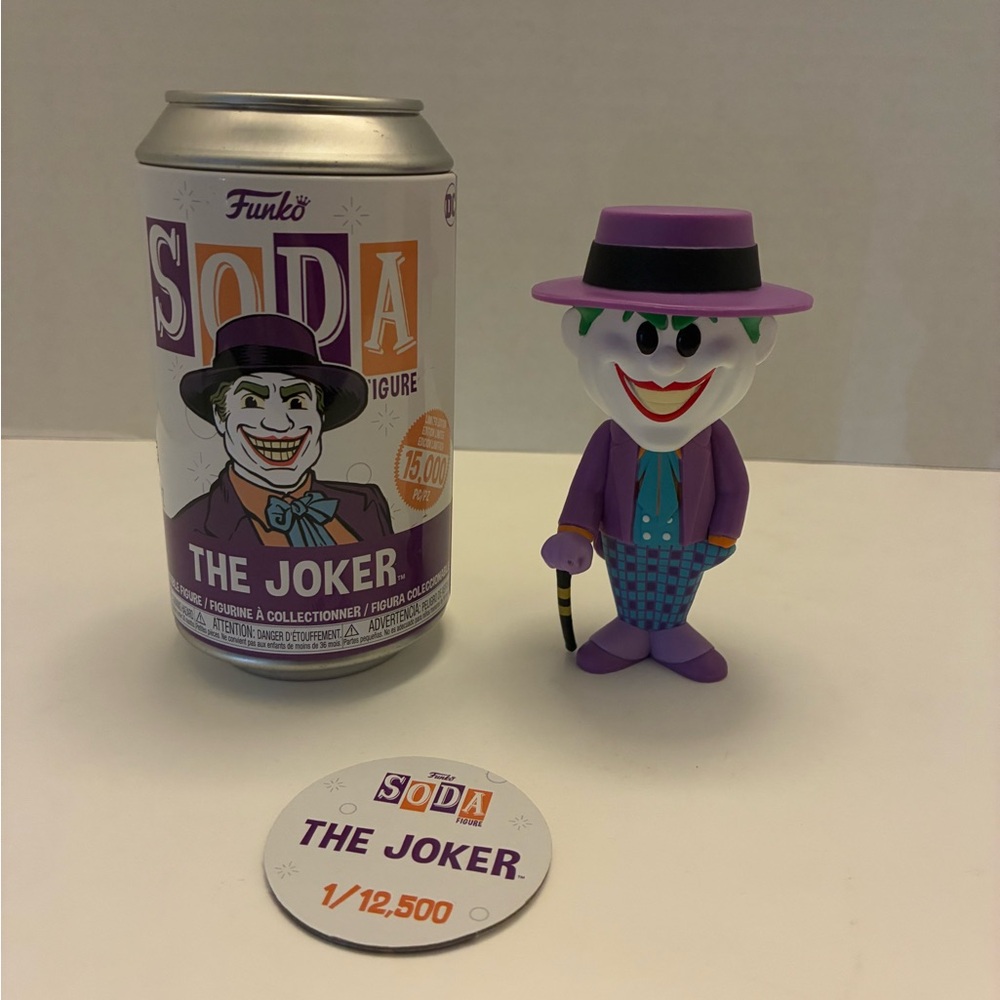 Funko Pop Soda Joker Figure 2020 Limited Edition 1 out of 12,500 Pieces
